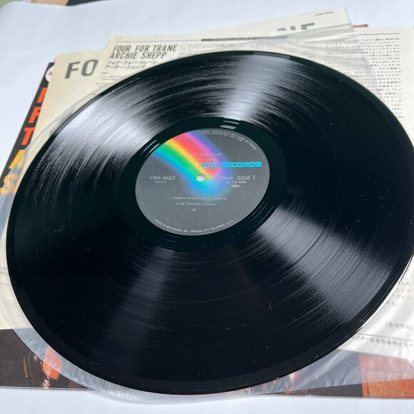 Archie Shepp Four For Trane Vinyl LP Japan Pressing MCA Records VIM-4663 NM/NM - Picture 5 of 7